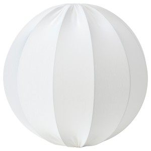IKEA REGNSKUR pendant lamp shade, 20 in Round White, Ikea Ireland | 7256JXHRE