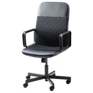 IKEA RENBERGET swivel chair, Bomstad black, Ikea Ireland | 3054HKZMI