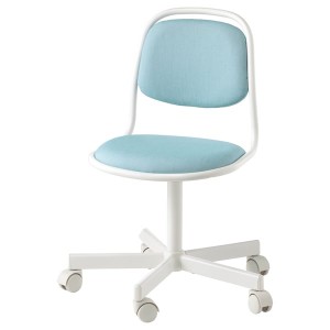 IKEA ÖRFJÄLL child's desk chair White / Vissle Blue / Green, Ikea Ireland | 5476VWRAS