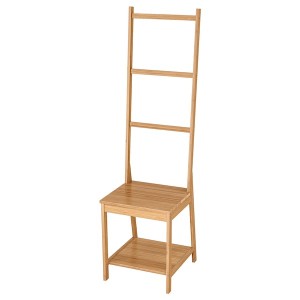 IKEA RÅGRUND chair with towel rack, bamboo, Ikea Ireland | 1324RTLIC