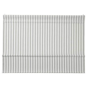 IKEA RINGBLOMMA Roman blind, 34x63 in White / Green / Stripe, Ikea Ireland | 2538NYHVI