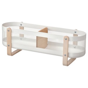 IKEA RISATORP desk organizer, white, 19 ¾x6 ¼x6 ¾ in, Ikea Ireland | 1604LTNRJ