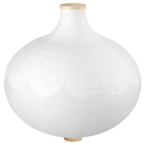 IKEA RISBYN Pendant lamp shade, onion shape, white, 22 in, Ikea Ireland | 0318CWZXT