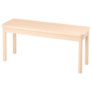 IKEA RÖNNINGE bench, birch, 39 3/8 in, Ikea Ireland | 7106VPCAY