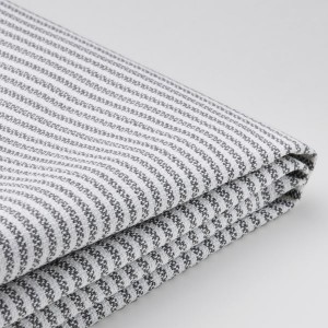 IKEA ROCKSJÖN cover for ottoman Klovsta Gray / White, Ikea Ireland | 1947VSIPW