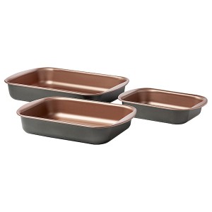IKEA ROSTÖRA roasting pan, black/red, Ikea Ireland | 0689BJLCX