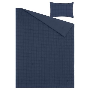 IKEA RÄVSTARR comforter set, Twin/Twin X-long Dark Blue, Ikea Ireland | 5679AJFMG