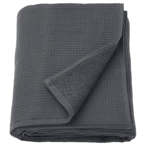 IKEA SALVIKEN bath sheet, 39x59 in Anthracite, Ikea Ireland | 2053EFLOB