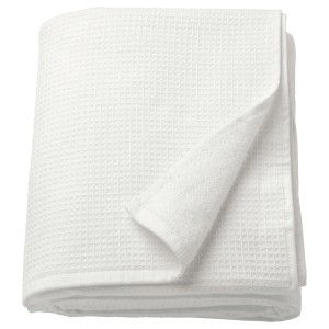 IKEA SALVIKEN bath sheet, 39x59 in White, Ikea Ireland | 6013OIKUV