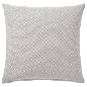 IKEA SANDTRAV cushion, 18x18 in Gray / White, Ikea Ireland | 8145SYWLI