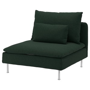 IKEA SÖDERHAMN 1-seat section Tallmyra Dark Green, Ikea Ireland | 8023BQTDV