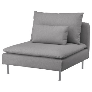 IKEA SÖDERHAMN 1-seat section Tonerud Gray, Ikea Ireland | 6148VTSPY
