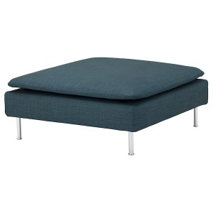 IKEA SÖDERHAMN Cover for ottoman Hillared Dark Blue, Ikea Ireland | 6025PIGSR