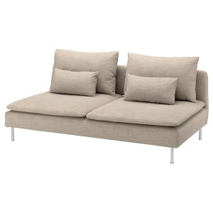 IKEA SÖDERHAMN Cover for sofa section Hillared Beige, Ikea Ireland | 2745VIOKM