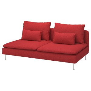 IKEA SÖDERHAMN Cover for sofa section Tonerud Red, Ikea Ireland | 4563FKLIJ