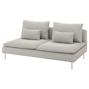 IKEA SÖDERHAMN Cover for sofa section Viarp Beige / Brown, Ikea Ireland | 8154SAUPG