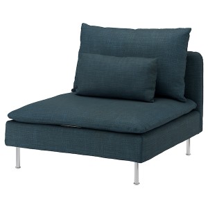 IKEA SÖDERHAMN cover for 1-seat section Hillared Dark Blue, Ikea Ireland | 7063GPLCZ