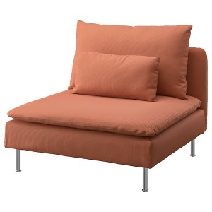 IKEA SÖDERHAMN cover for 1-seat section Kelinge Rust, Ikea Ireland | 8967CBYZW