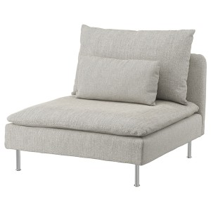 IKEA SÖDERHAMN cover for 1-seat section Viarp Beige / Brown, Ikea Ireland | 5614MLQHD