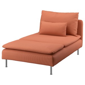 IKEA SÖDERHAMN cover for chaise section Kelinge Rust, Ikea Ireland | 1457ROAKC