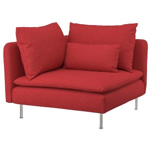 IKEA SÖDERHAMN cover for chaise section Tonerud Red, Ikea Ireland | 7580IFJUT