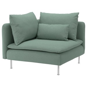 IKEA SÖDERHAMN cover for chaise section Tallmyra Light Green, Ikea Ireland | 7285YXLIG