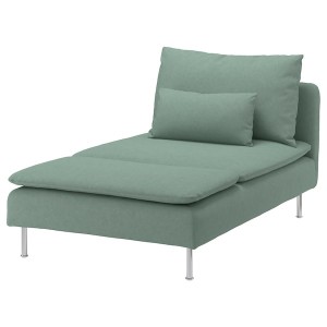 IKEA SÖDERHAMN cover for chaise section Tallmyra Light Green, Ikea Ireland | 3208FCQAE