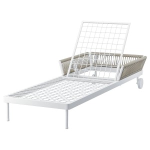 IKEA SEGERÖN chaise, white/beige, Ikea Ireland | 0736MBSUW