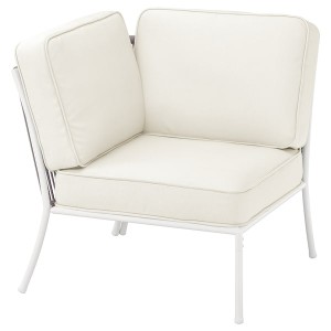IKEA SEGERÖN corner section with pad White / Beige / Järpön / Duvholmen White, Ikea Ireland | 6524TFXJQ