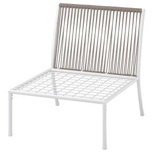 IKEA SEGERÖN one-seat section, outdoor, white/beige, Ikea Ireland | 1930XYIAZ