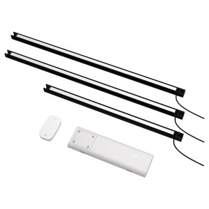 IKEA SILVERGLANS / RODRET lighting kit, 24/18 in Anthracite, Ikea Ireland | 1728NKLMR