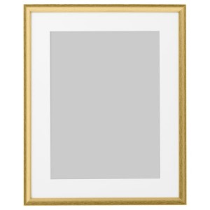 IKEA SILVERHÖJDEN frame, 16x20 in Gold, Ikea Ireland | 7286ICNZY