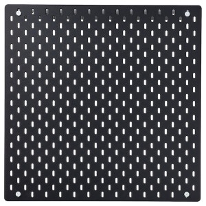 IKEA SKÅDIS pegboard, 22x22 in Black, Ikea Ireland | 8197HOLIU
