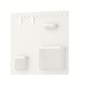 IKEA SKÅDIS pegboard combination, 22x22 in White, Ikea Ireland | 1594FUOVE