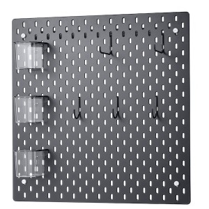 IKEA SKÅDIS pegboard combination, 22x22 in Black, Ikea Ireland | 2506RYVFP
