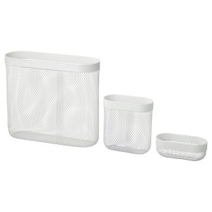 IKEA SKÅDIS storage basket White, Ikea Ireland | 2843LCBNP