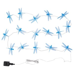 IKEA SKINA LED string light w/16lights,outdoor Dragonfly, Ikea Ireland | 1473XLKHE