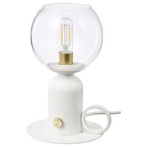 IKEA ÅSKMULLER table lamp, 9 in White, Ikea Ireland | 8026ANROZ