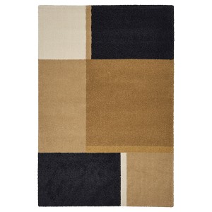 IKEA SKRIFTSPRÅK rug, low pile, 5'7 inx7'10 in Yellow / Brown / Dark Blue, Ikea Ireland | 2896MVNJI