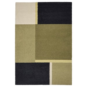 IKEA SKRIFTSPRÅK rug, low pile, 5'7 inx7'10 in Beige / Green / Dark Blue, Ikea Ireland | 5841XQDBV