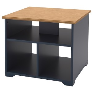 IKEA SKRUVBY coffee table, 23 5/8x23 5/8 in Black / Blue, Ikea Ireland | 0985KTUDH