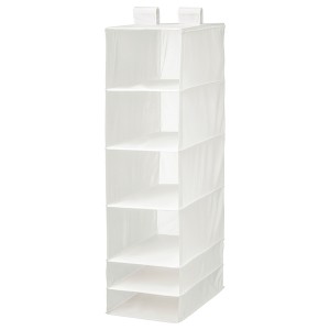 IKEA SKUBB organizer with 6 compartments, 13 ¾x17 ¾x49 ¼ in White, Ikea Ireland | 0985HVGXS