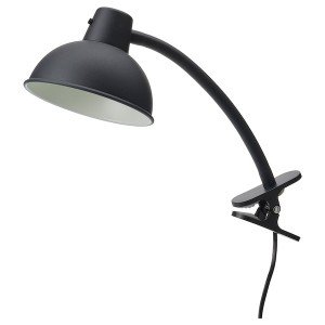 IKEA SKURUP clamp spotlight, black, Ikea Ireland | 2389VMGZD