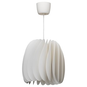 IKEA SKYMNINGEN pendant lamp, white, 17 in, Ikea Ireland | 4297IAZYE