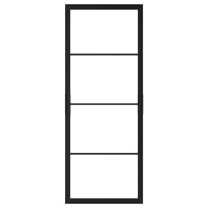 IKEA SKYTTA sliding door frame, 30 3/8x77 1/8 in Black, Ikea Ireland | 6497JGBFL