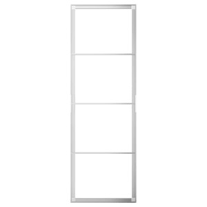 IKEA SKYTTA sliding door frame, 30 3/8x91 in Aluminum, Ikea Ireland | 9167BSNHG