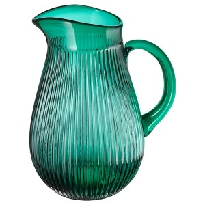 IKEA SÄLLSKAPLIG pitcher, patterned/green, 68 oz, Ikea Ireland | 0132RQHTZ
