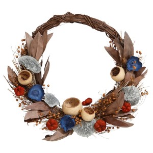 IKEA SLÅNARONIA wreath, multicolor, 15 ¾ in, Ikea Ireland | 0736QWDON