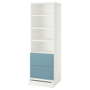 IKEA SMÅSTAD / UPPFÖRA bookcase, 23 5/8x25 5/8x77 1/8 in Blue, Ikea Ireland | 4652FVBDE