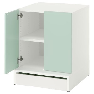 IKEA SMÅSTAD / UPPFÖRA cabinet, 23 5/8x25 5/8x29 7/8 in Green, Ikea Ireland | 3478JOBTA